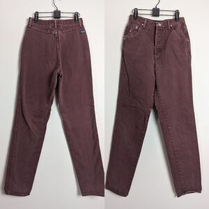 Vintage 80’s Wrangler Silverlake Women's Size 6 Jeans no back pockets Purple
